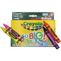 Crayón extra Jumbo, 12 colores - Crayola