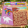 DÚO Libros de Actividades Infantiles: Dinosaurios + Unir Puntos (5+ Años)