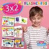 3x2 FLAS CARDS