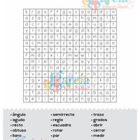 Puras sopas de Letras minúsculas