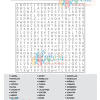 Puras Sopas de Letras MAYUSCULAS 2 PZS