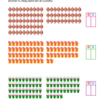 JUGUEMOS CON NÚMEROS DEL 50 - 100