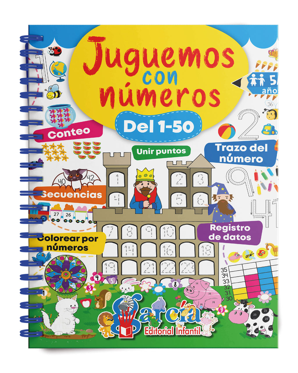 JUGUEMOS CON NÚMEROS DEL 1 - 50