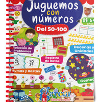 JUGUEMOS CON NÚMEROS DEL 50 - 100