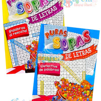 Puras sopas de Letras minúsculas