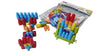 Set de Bloques de Construcción Meifen - 68 Piezas con Ruedas