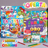 Duo Jumbos Fantasia & Gran Libro de Oro promoción