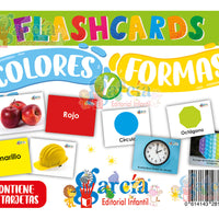 FLASHCARD / TARJETAS COLORES, FORMAS Y FIGURAS