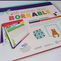 LIBRO BORRABLE LABERINTOS, ACTIVIDADES Y JUEGOS